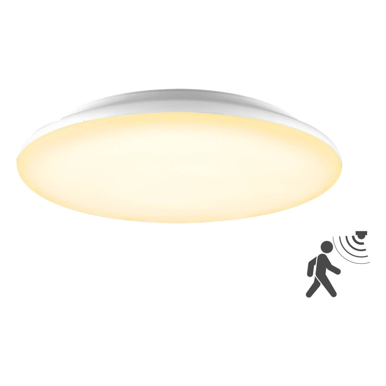 EVN LED Ceiling Light - Bathroom - Flush Ceiling Light - dimmable - Modern - White