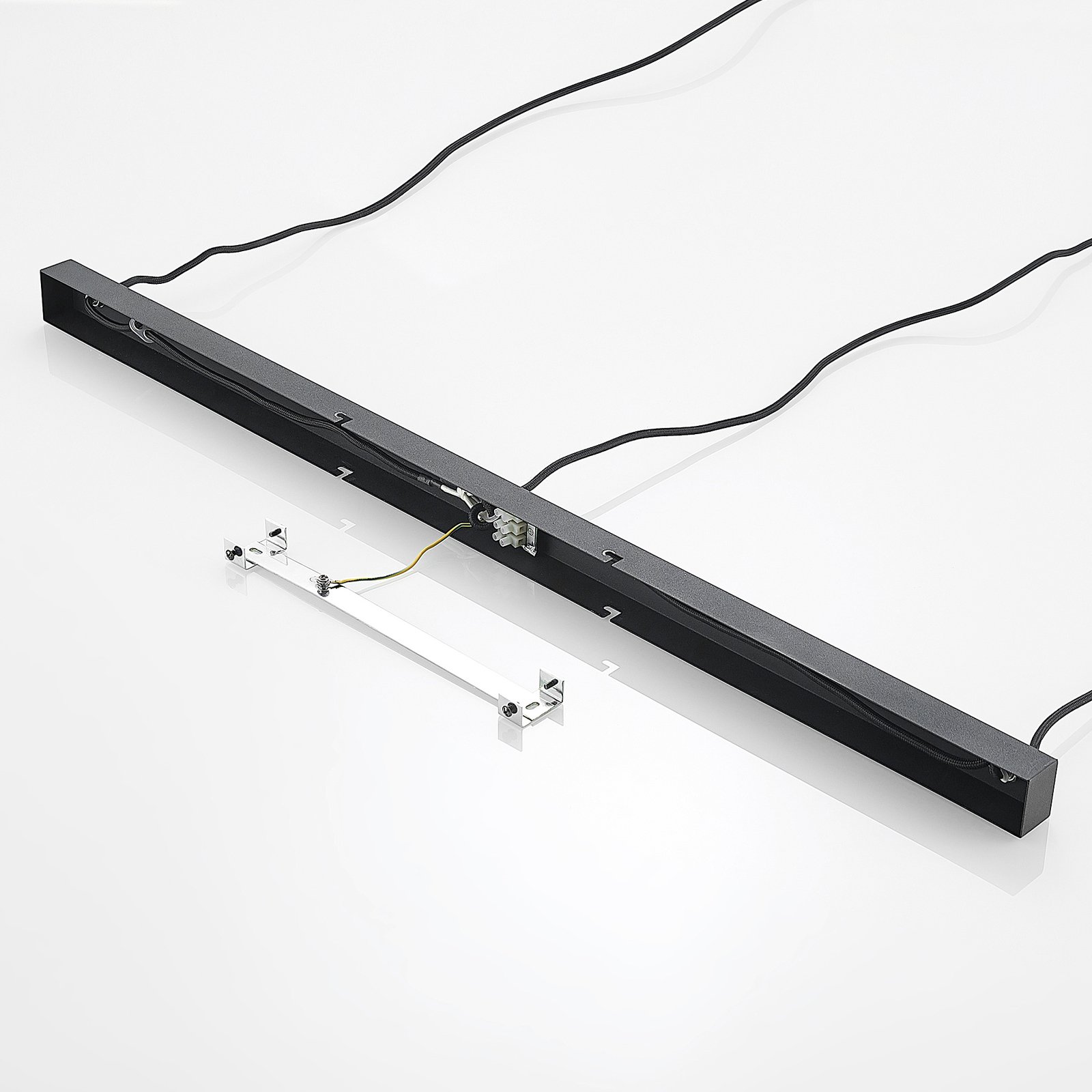Hiwana 3 Suspension Smoke/Brass - Lindby
