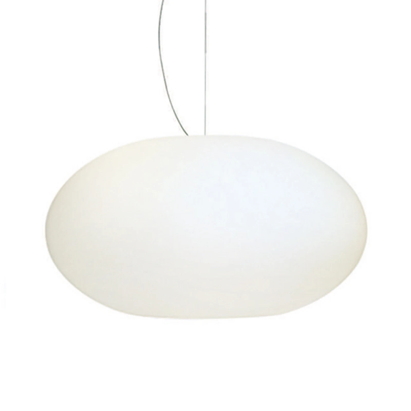 Casablanca Aih závesná lampa 28 cm biela lesklá