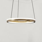 EGLO LED hanglamp MEZZOMONTE, brons, Ø 48 cm, CCT
