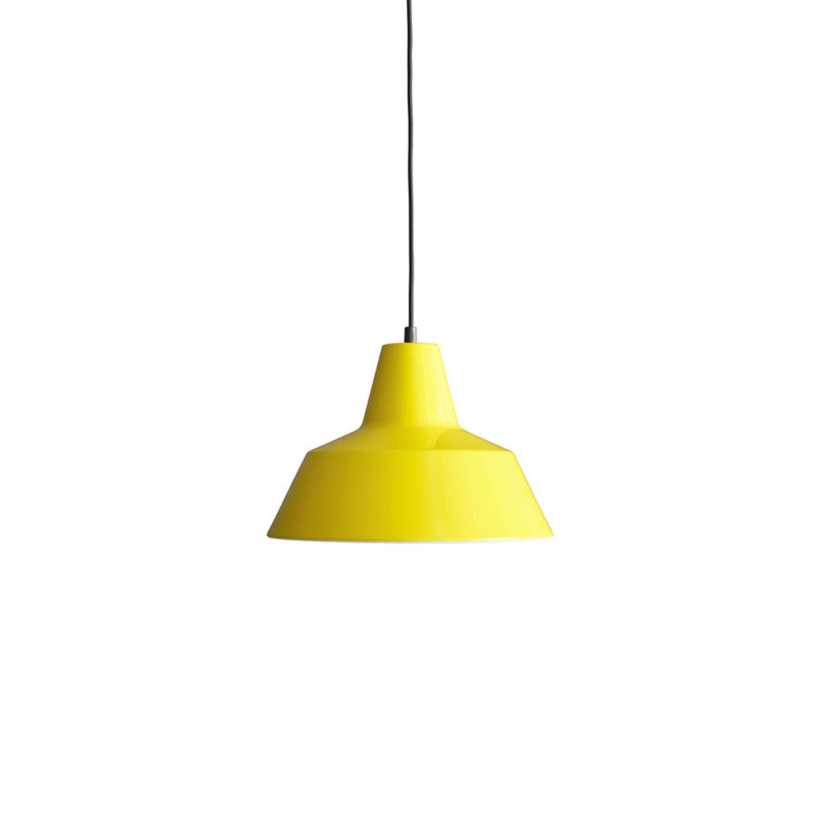 Workshop Lamp W3 Yellow - Made By Hand