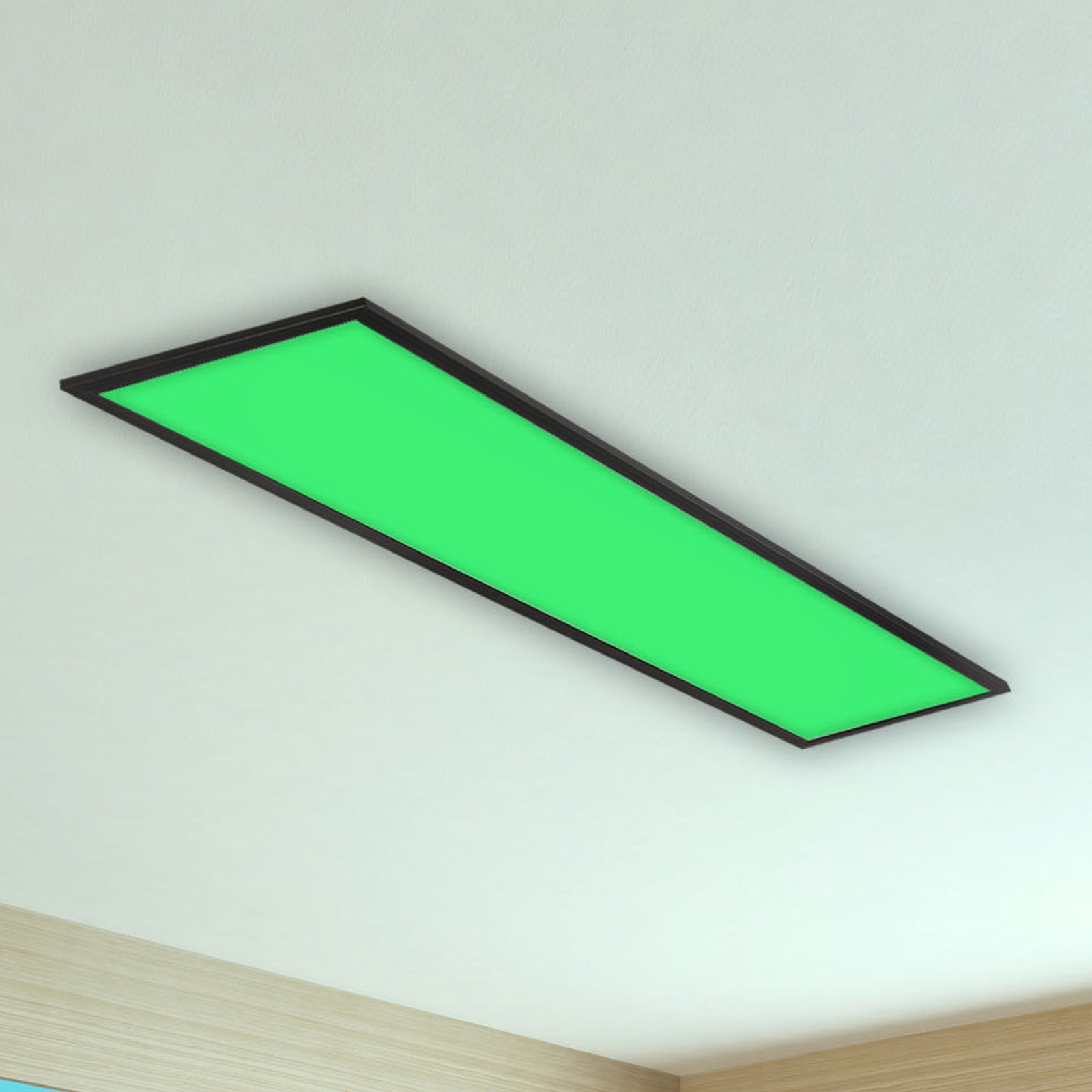 Colour LED panel, dimmable, RGB, CCT, 100 x 25 cm