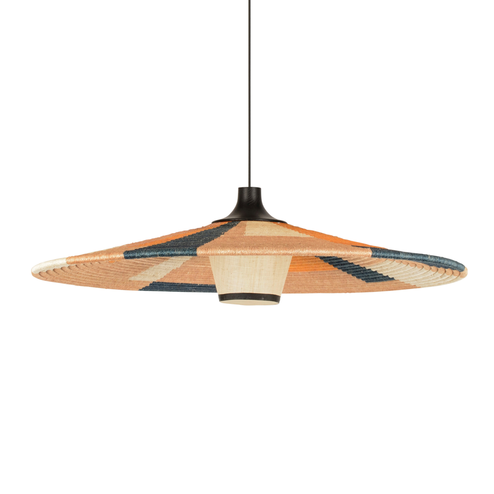 Forestier Parrot hanging light L, sand-coloured