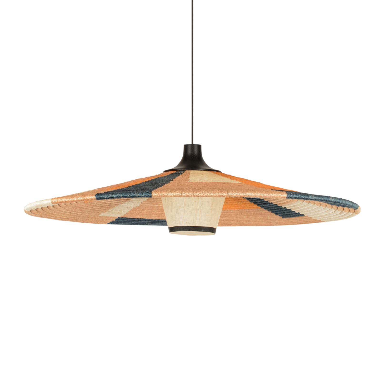 Forestier Parrot hanglamp L, zandkleurig