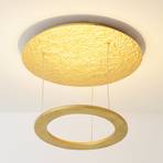 Venere LED ceiling lamp, gold