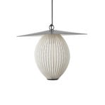 Satellite Luminaire d’extérieur Suspension Ø22 Cream White/Black - GUBI