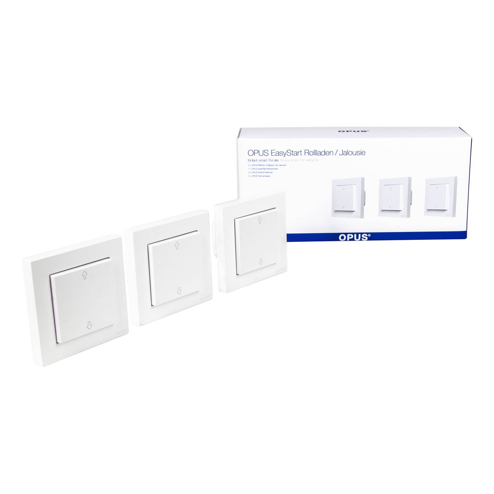 OPUS EasyStart jalousie, start-set rolluik