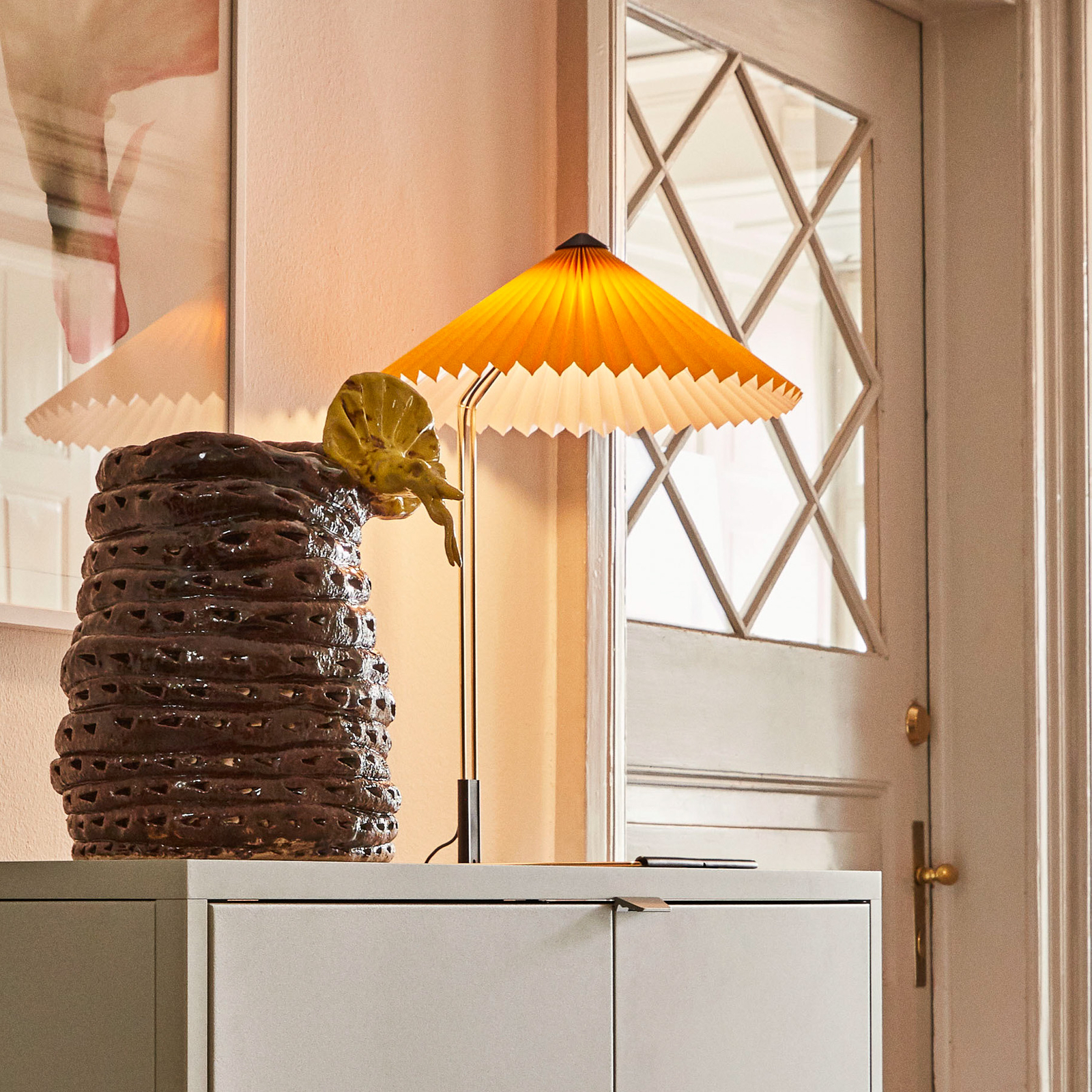 Matin Stolní Lampa L Yellow - HAY
