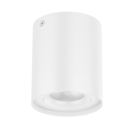 EVN Kardanus LED-Deckenleuchte Ø 9cm, weiß
