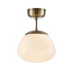 Rise Loftlampe White/Antique Brass - Markslöjd