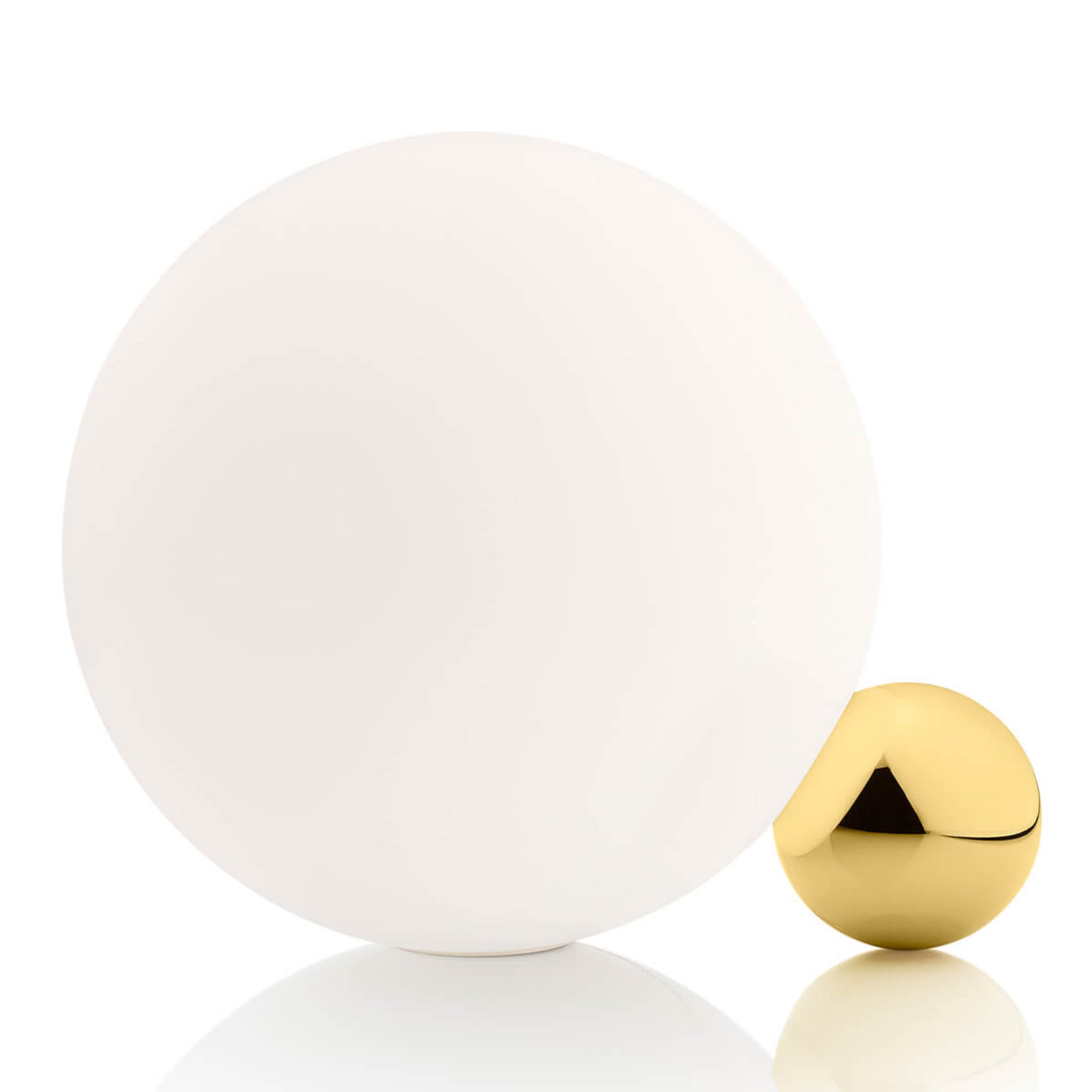 Copycat Pöytävalaisin Kulta - Flos - Olohuone - Design - Lasi - Pallo