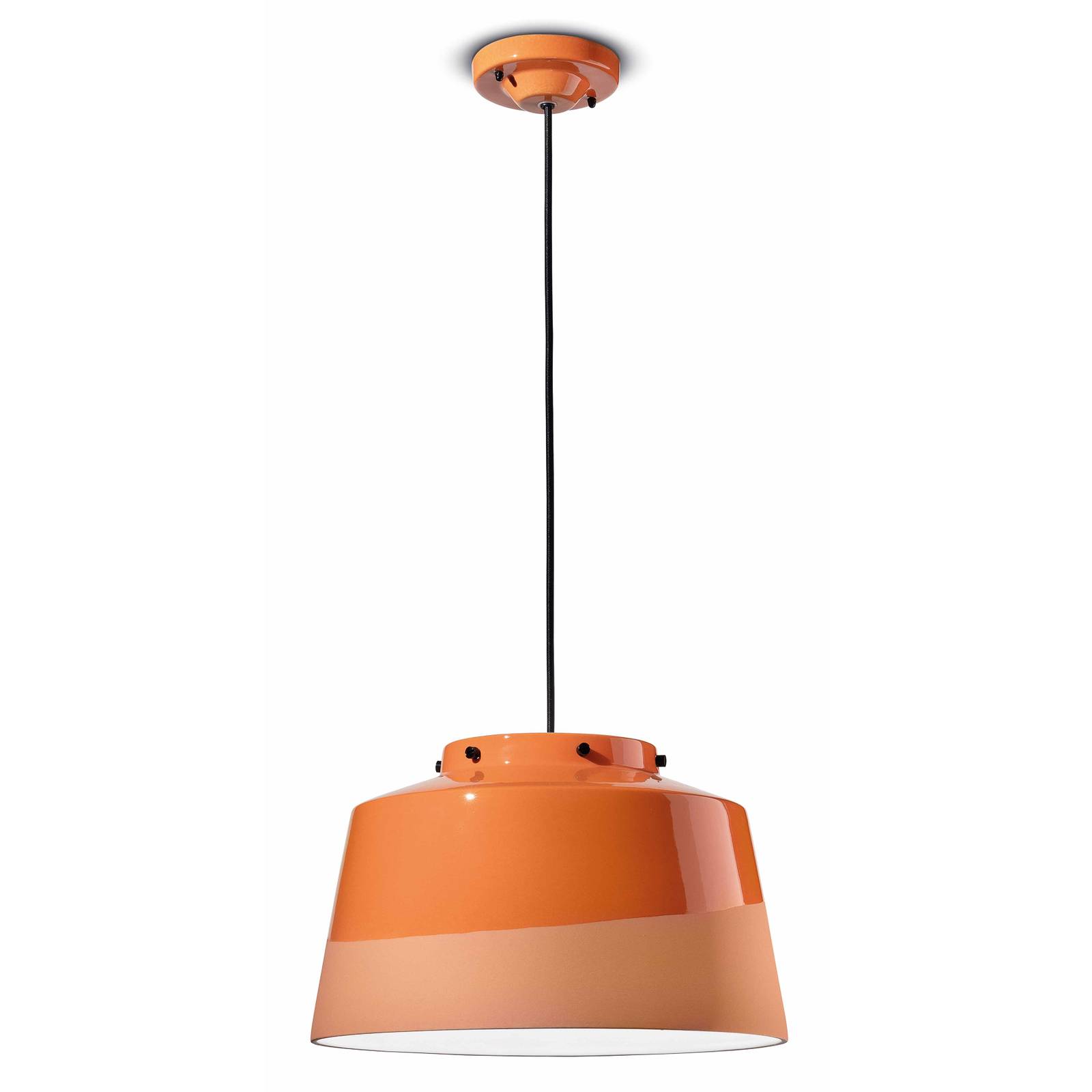 Suspension Quindim en céramique Ø 40 cm orange