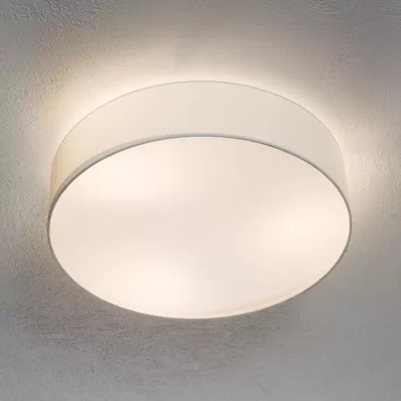 Lampenwelt Deckenlampe Pasteri, weiß, 57 cm