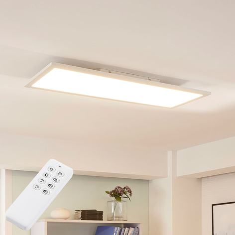 Arcchio Lysander LED-panel, CCT, 79 cm, hvit