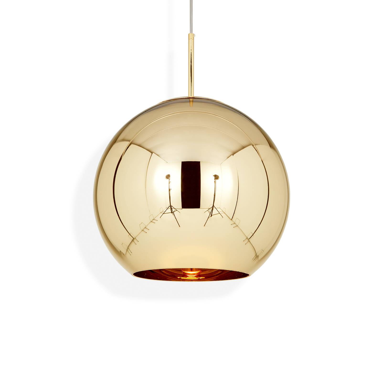 Tom Dixon Designer Pendant Light - Living / Dining Room - Hanging Light - dimmable - Copper