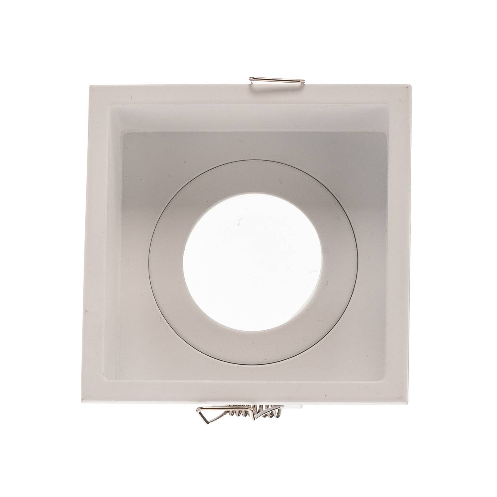 Spot encastré Hyde 1 lampe angulaire IP44 blanc