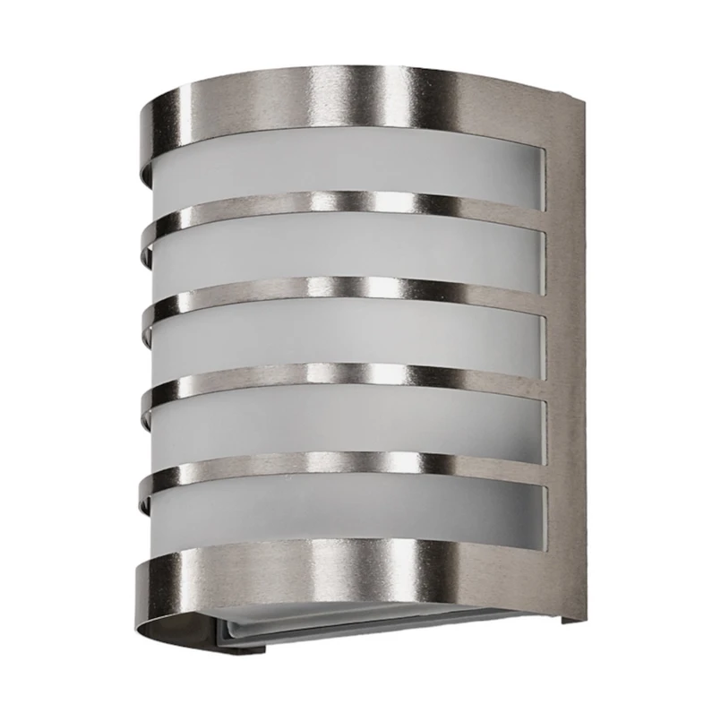 Lindby – Calin Außen Wandleuchte Stainless Steel