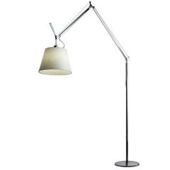 Tolomeo Mega Stehleuchte m/Dimmer Ø420 Pergament/Alu - Artemide