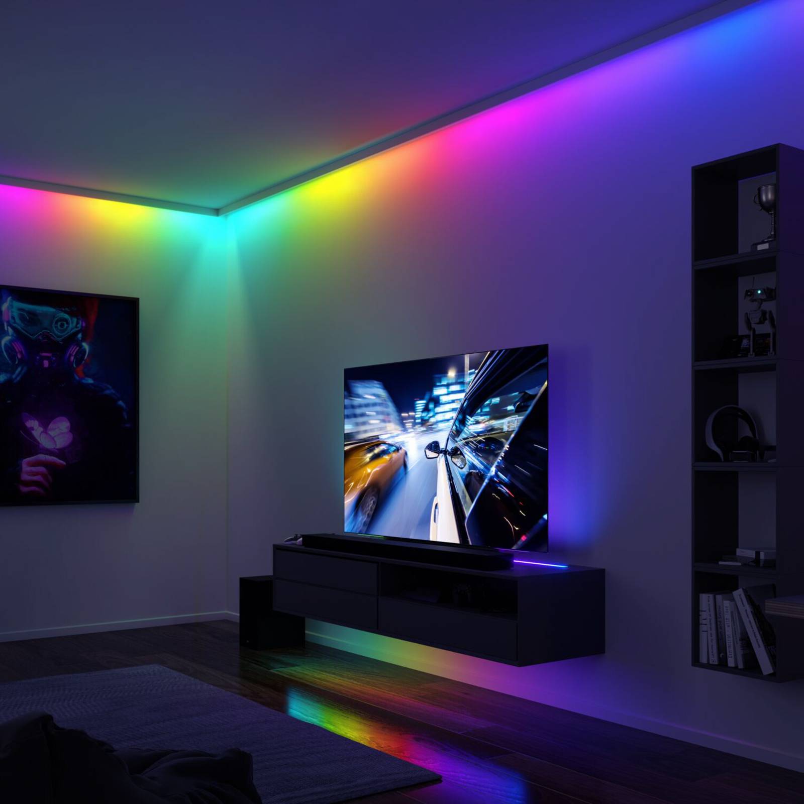 Paulmann EntertainLED LED pásik, RGB, sada, 1,5 m