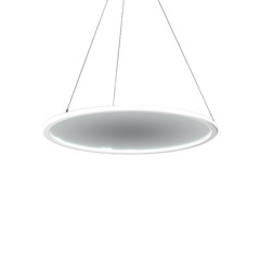 RZB Sidelite ECO závesné svetlo Ø 58 cm číre 4 000 K