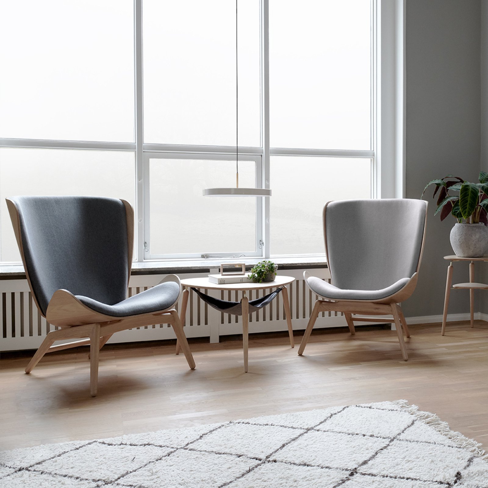 Asteria Lámpara Colgante Mini Pearl White - UMAGE