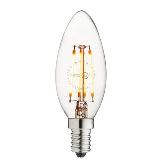 Bombilla LED 3,5W (245lm) 2200K Dim. Flama E14 - Design By Us