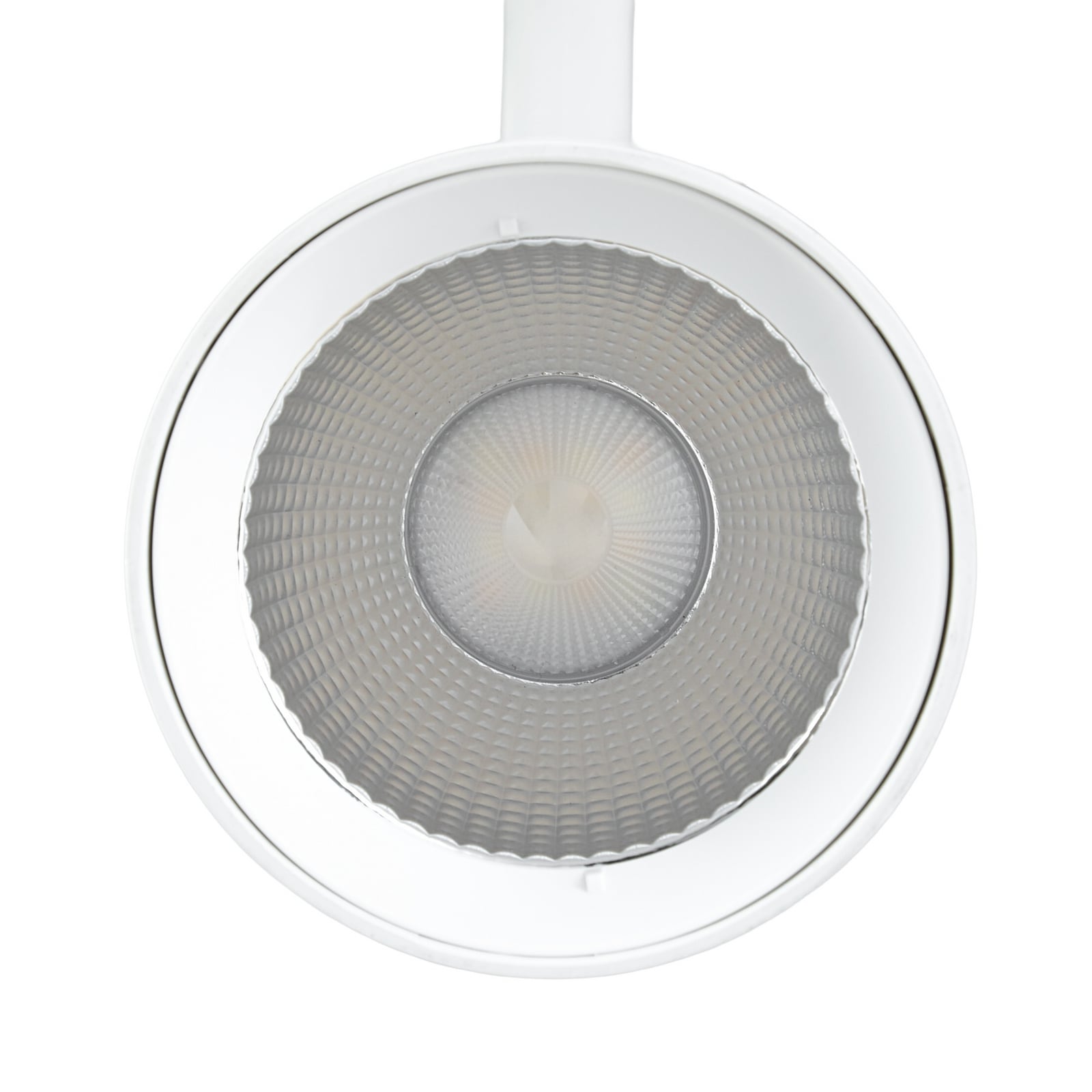 Lindby LED-skinnespot Linaro, hvid, Ø 7 cm, aluminium, CCT
