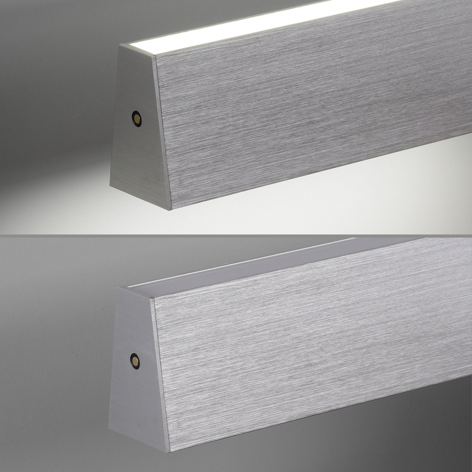 Pure E-Motion LED balk hanglamp CCT, zilver