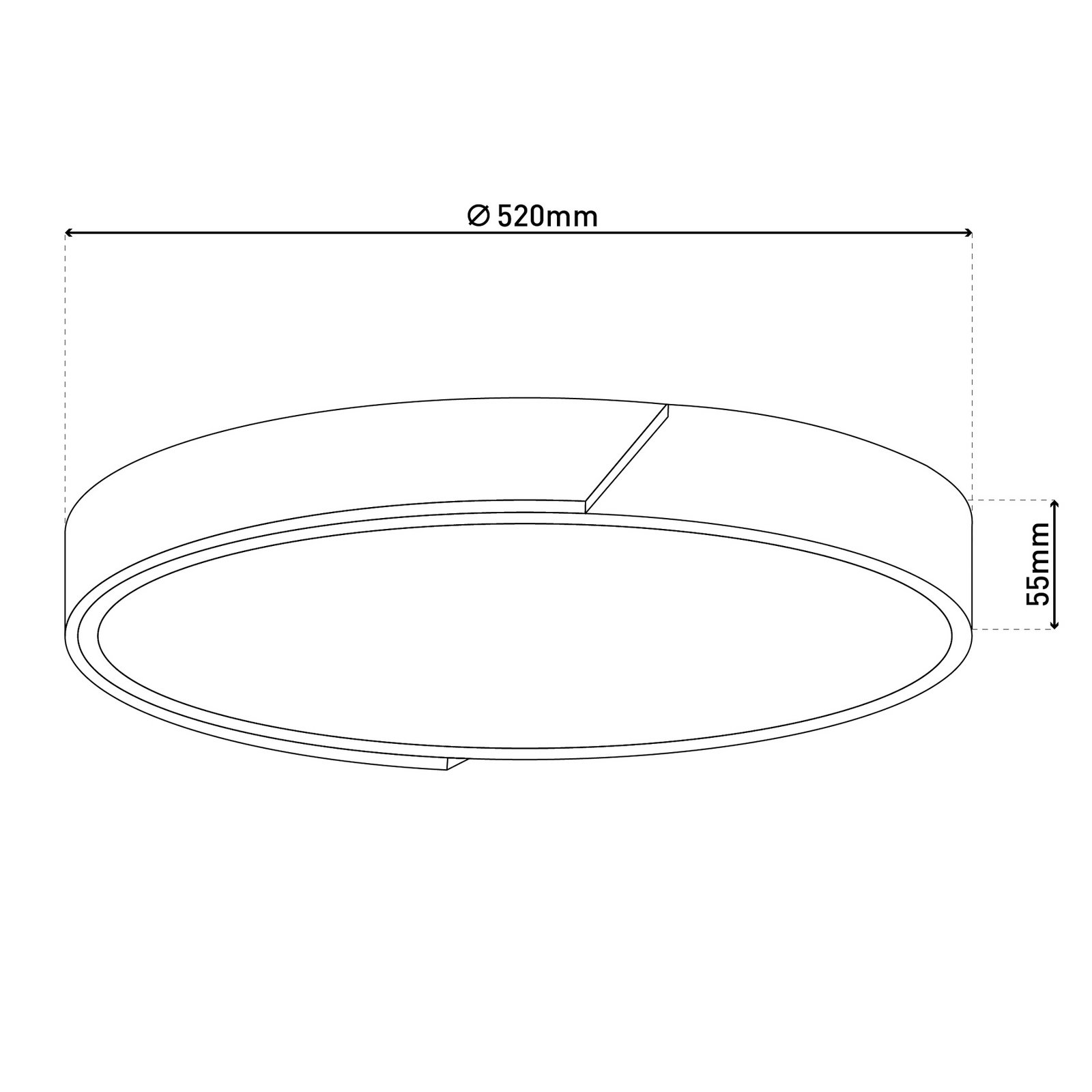 LED stropna svetilka Borneo, hrast, kovina, CCT, daljinski upravljalnik LED stropna svetilka Borneo, hrast, kovina, CCT, daljinski upravljalnik