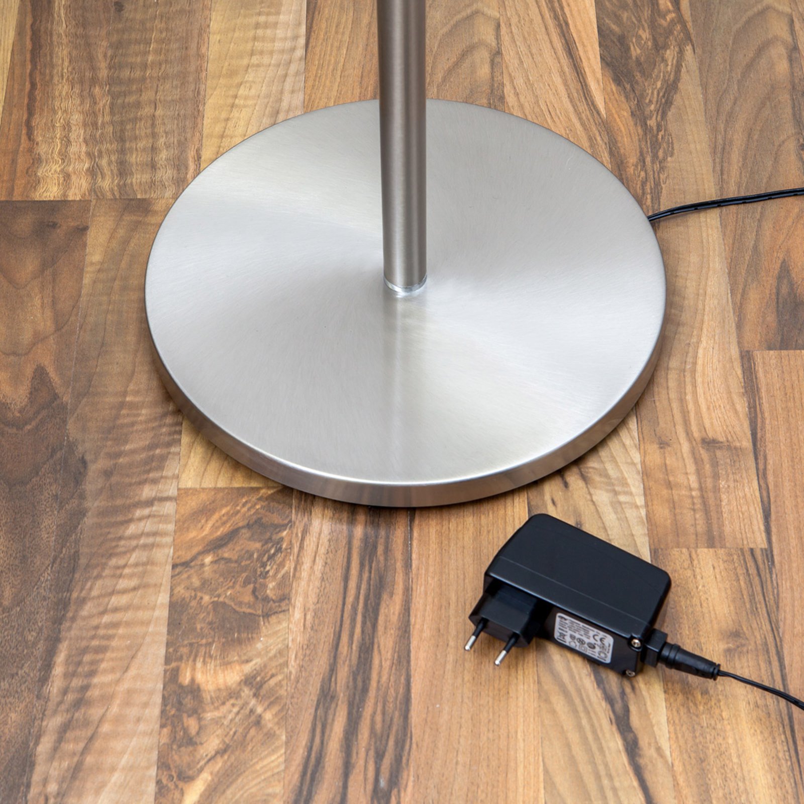 Malea LED Lampadaire Matt Nickel - Lindby