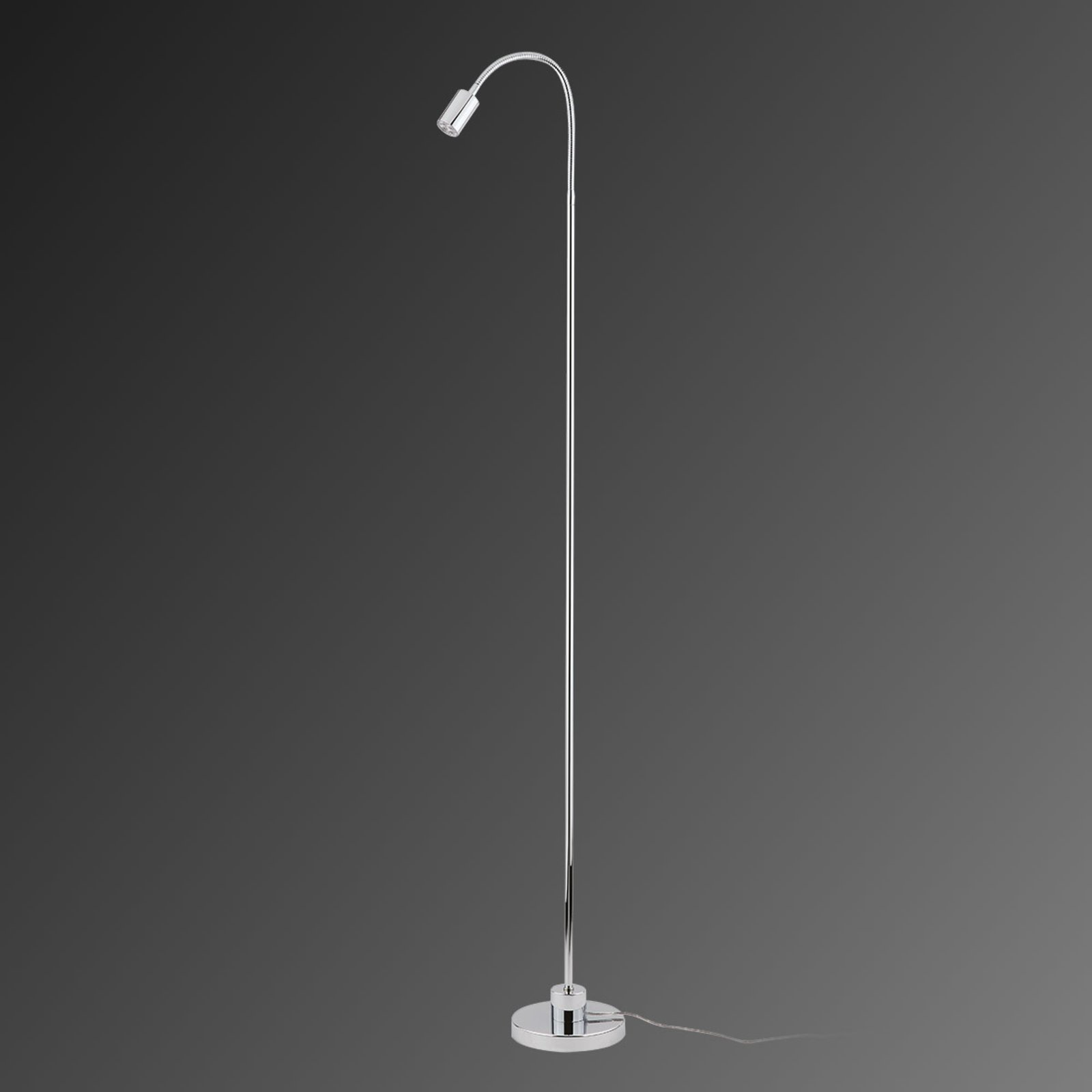 Slim LED floor lamp Karen, 6.5 W total