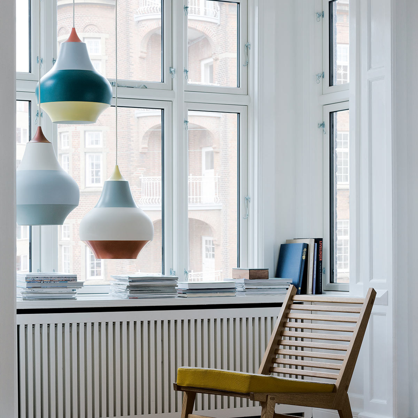 Cirque Pendant Ø380 Red Top - Louis Poulsen