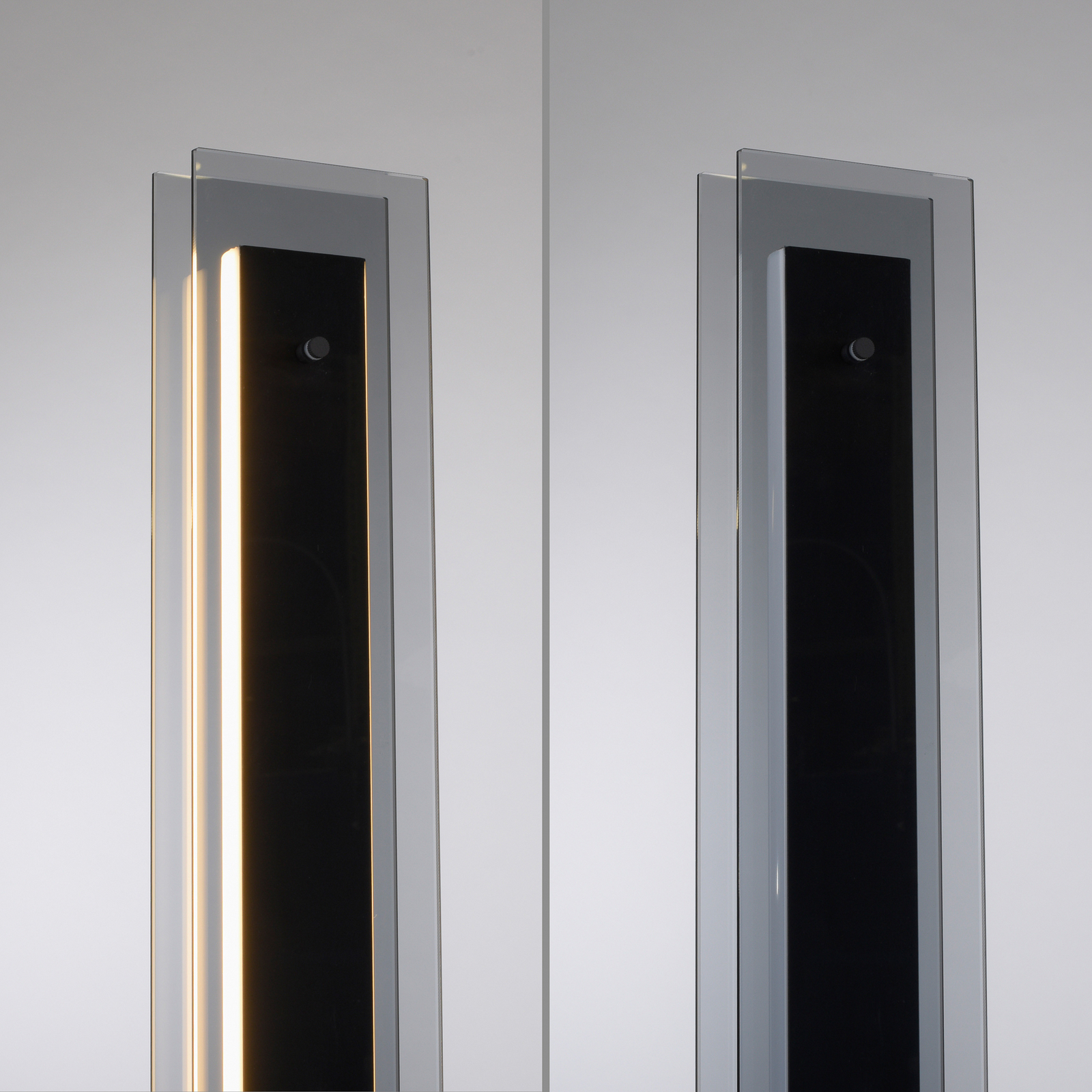 Schöner Wohnen lampa stojąca LED Lena, żelazo, czarna, ściemniacz Schöner Wohnen lampa stojąca LED Lena, żelazo, czarna, ściemniacz