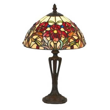 ELINE lampe à poser style Tiffany classique 40 cm