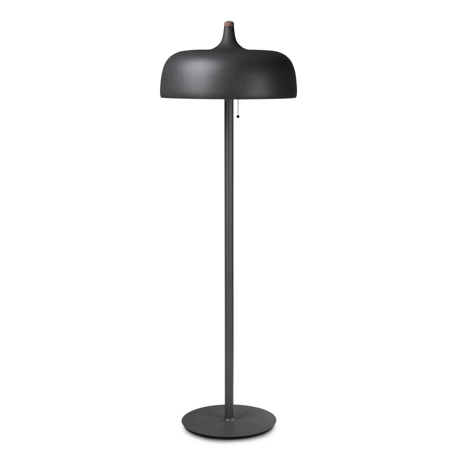 Northern Acorn floor lamp, matt grey