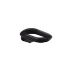 LOOP Candeeiro de parede exterior LED, IP44, 25 cm, preto, metal - Lucande