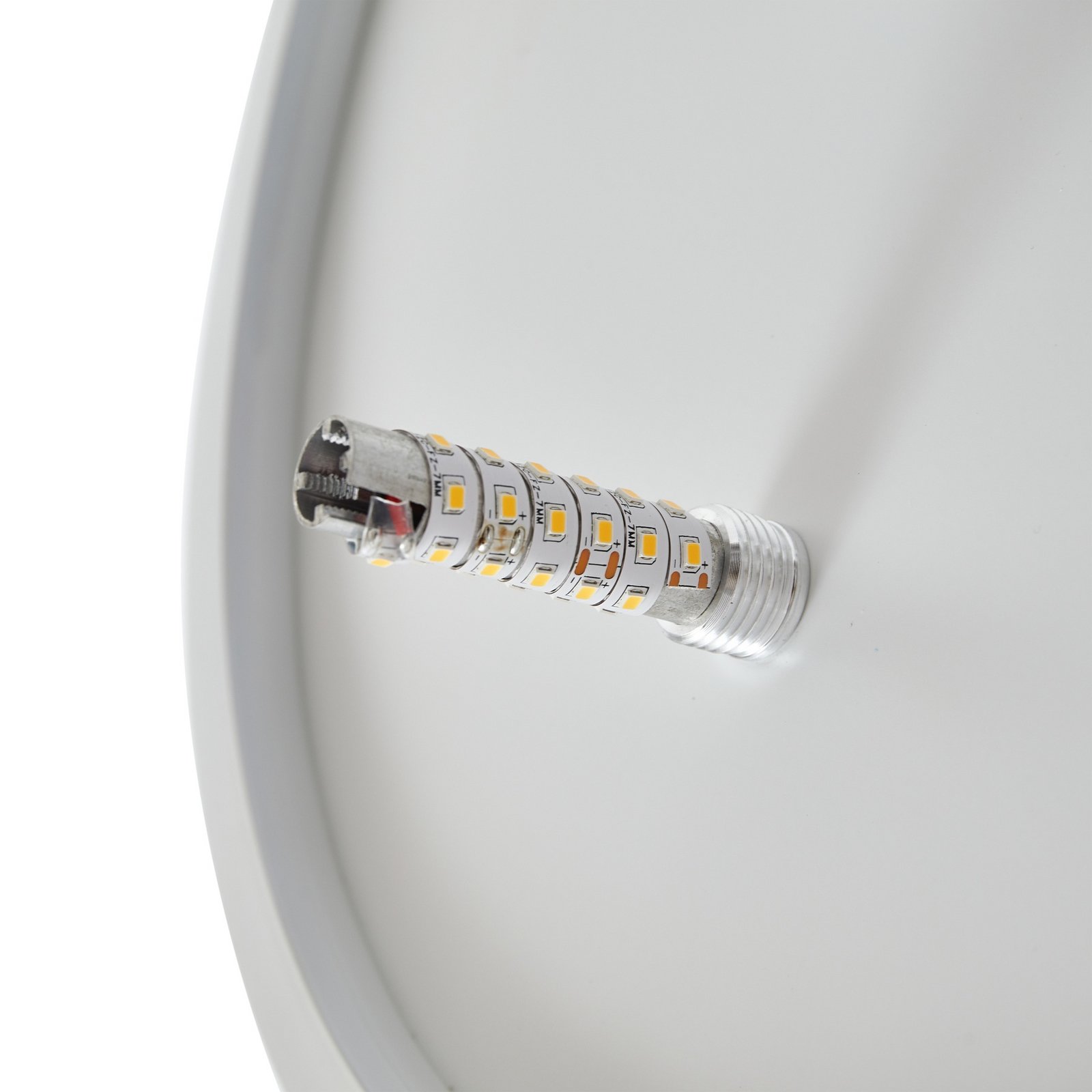 Lindby LED stropna svetilka Kosmo, 31 W, kovina, plastika