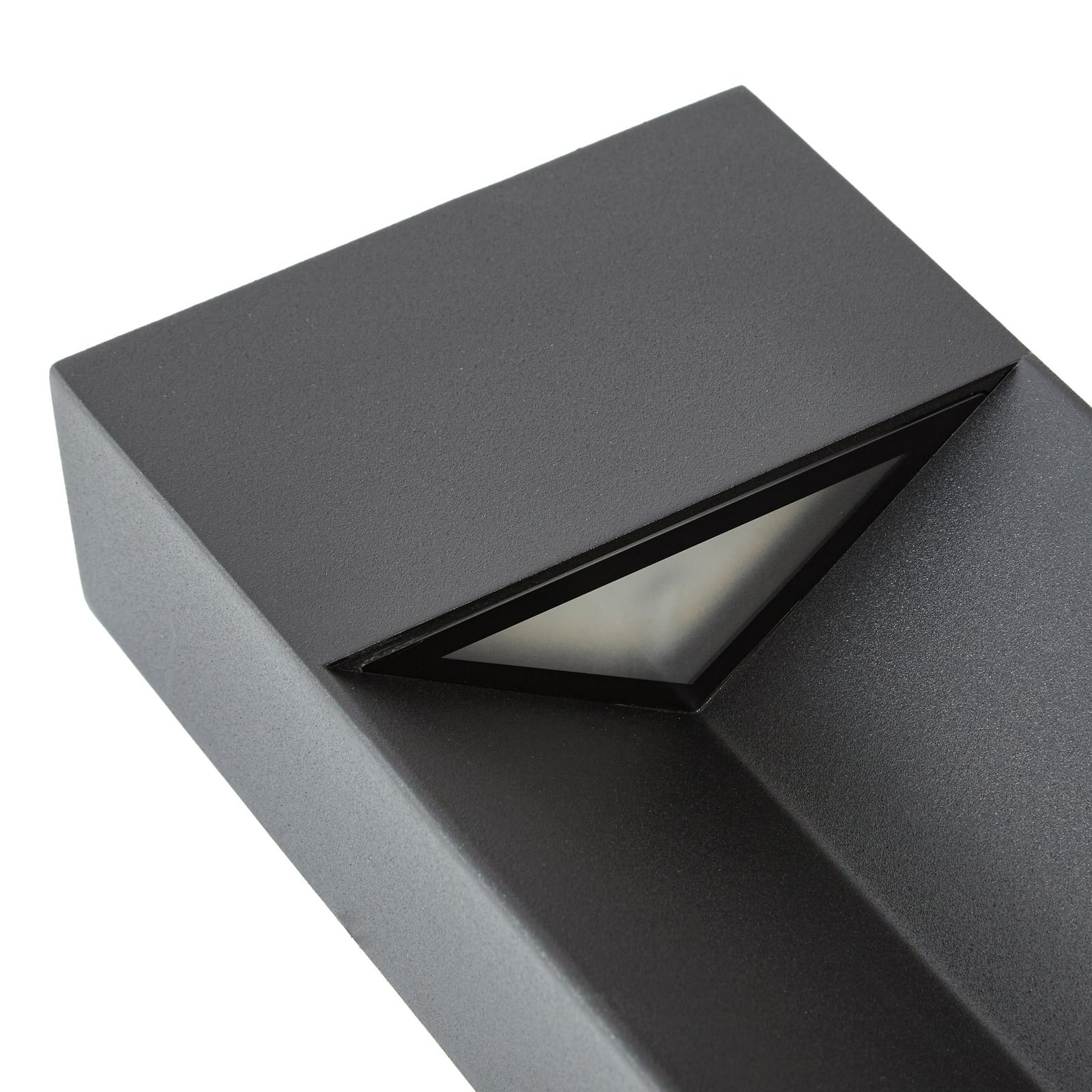 Kaholo LED svjetlo za stazu, aluminij, IP44, crno, 90 cm - Lucande