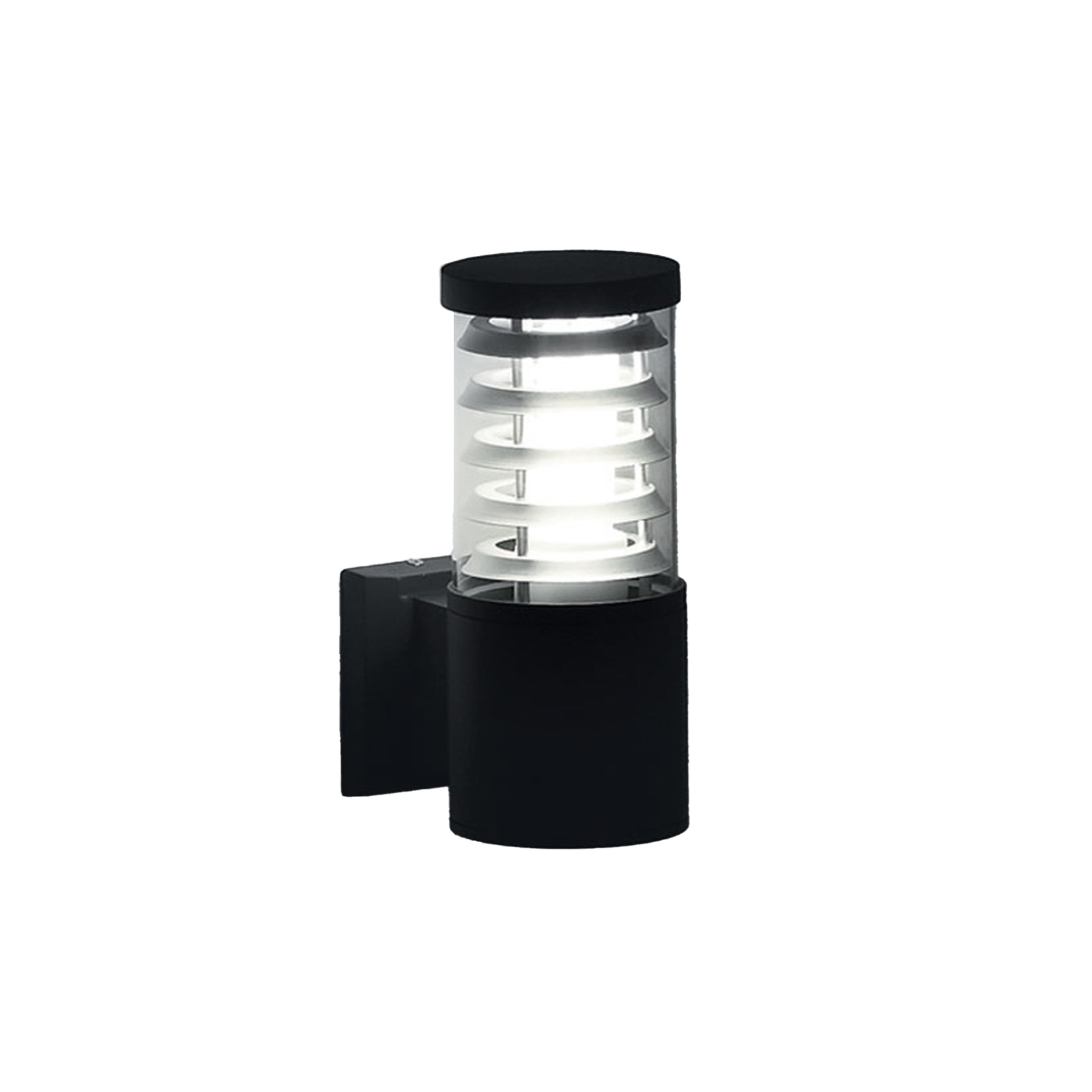 Vonkajšie nástenné svietidlo Ideal Lux Tronco antracit, hliník, výška 25 cm
