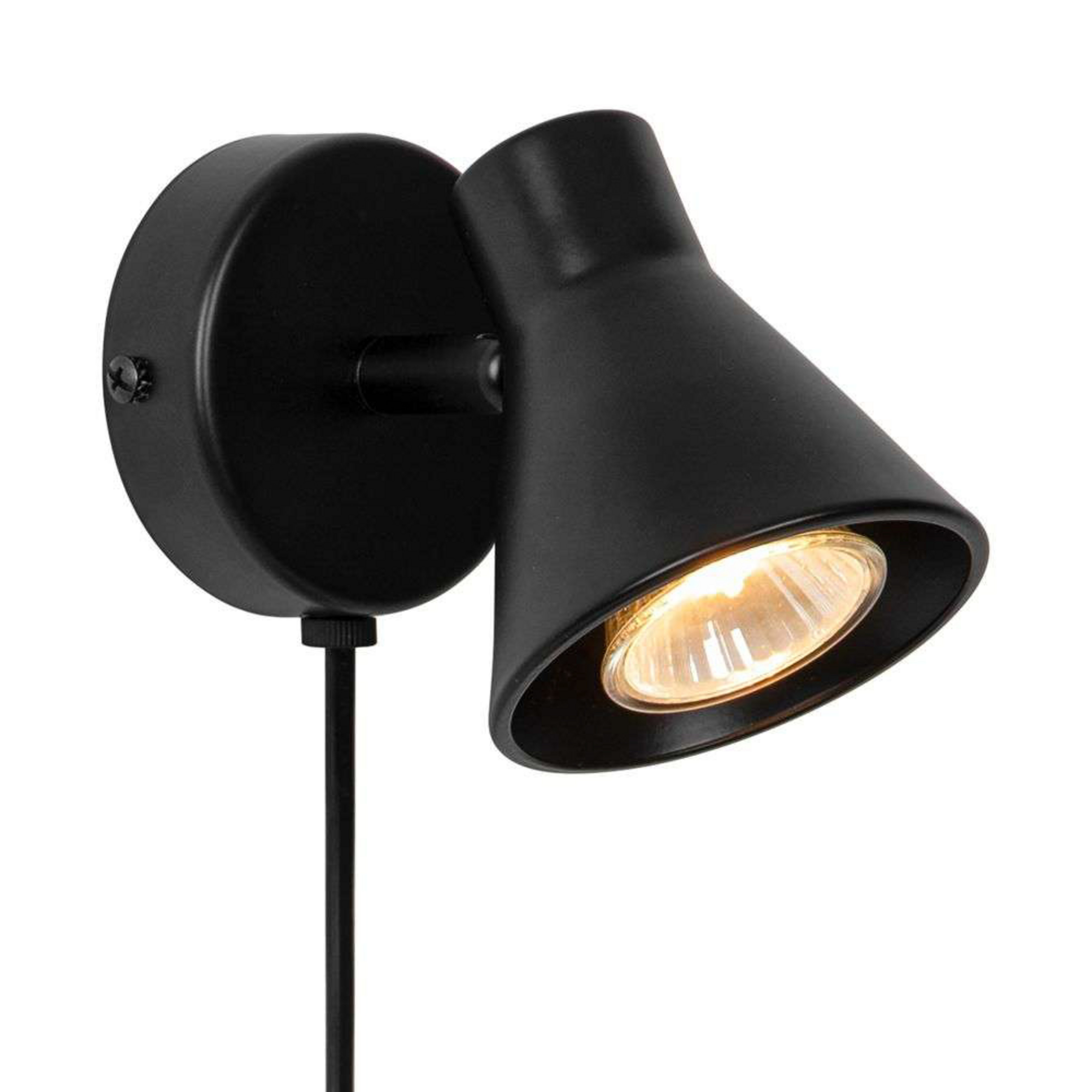 Eik Wall Lamp Black - Nordlux