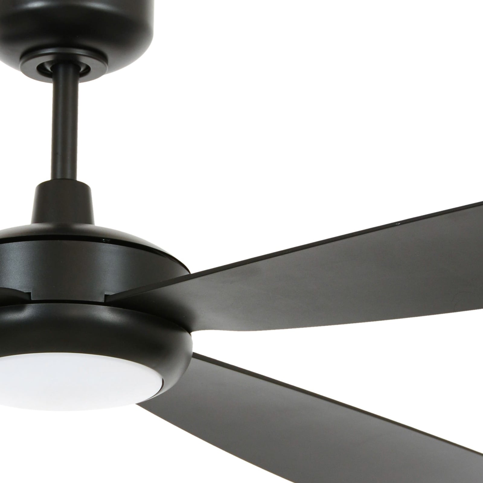 Slipstream Deckenventilator mit Licht schwarz leise - Beacon