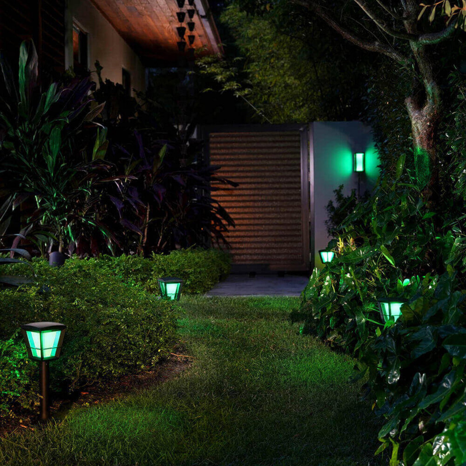 Impress Hue Aplica de Exterior White/Color Amb. - Philips Hue