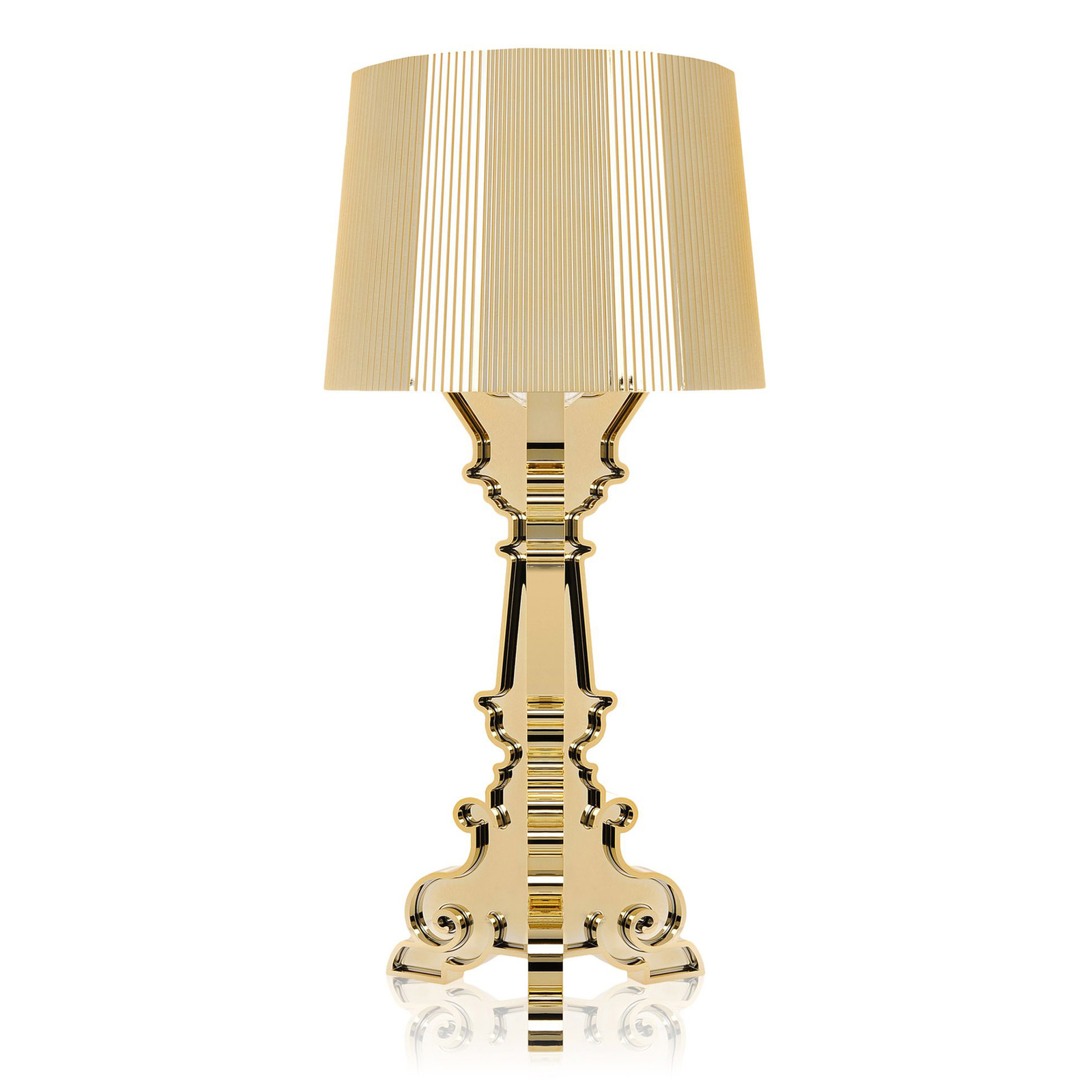 Kartell Bourgie lampada LED da tavolo E14, oro