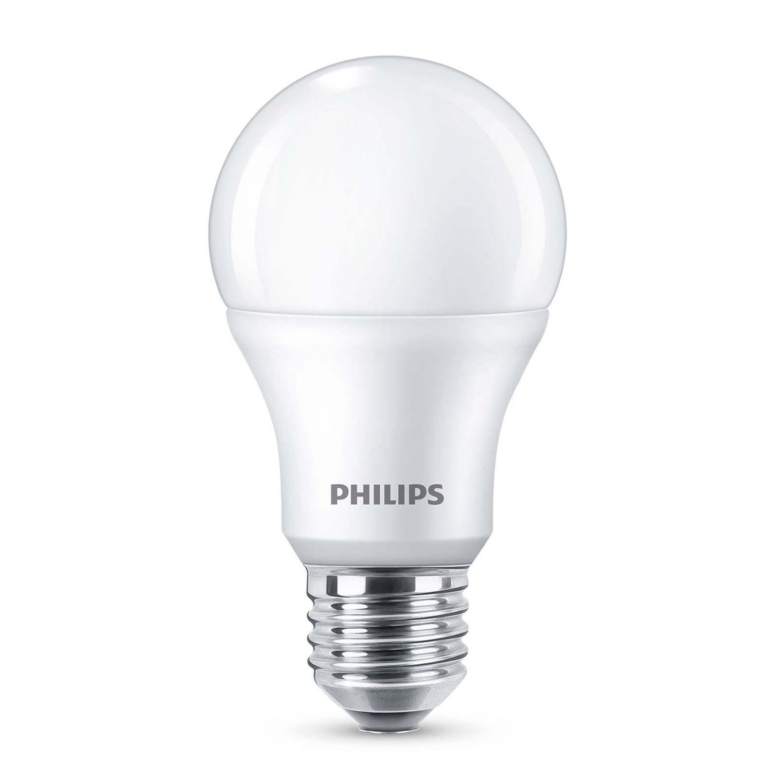 Levně Philips E27 LED žárovka A60 8W 2700K matná set 4ks