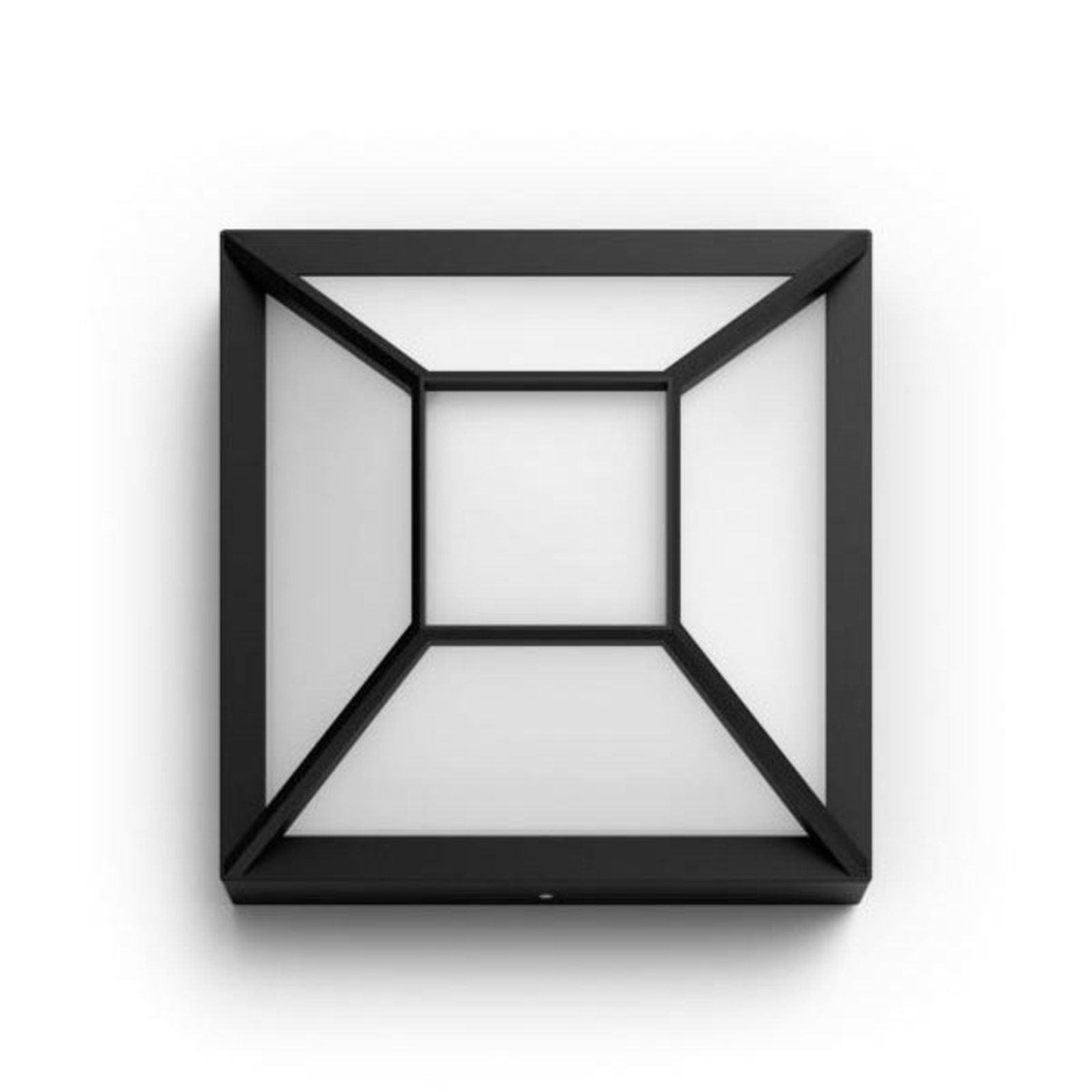 Kwadratowy kinkiet zewnętrzny LED Drosera myGarden