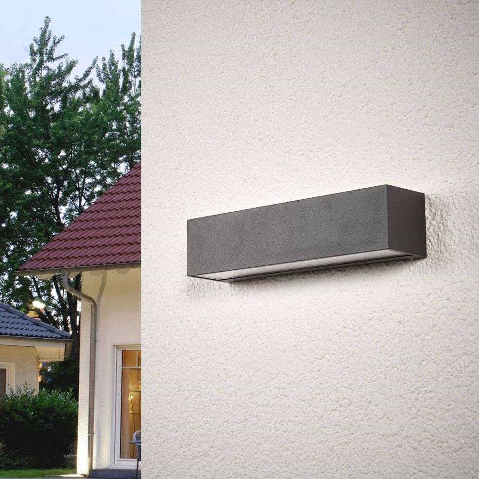 Tilde Aplica de Exterior IP65 Graphite - Lucande