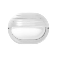 Aplique de exterior clásico EKO 19 GRILL, blanco