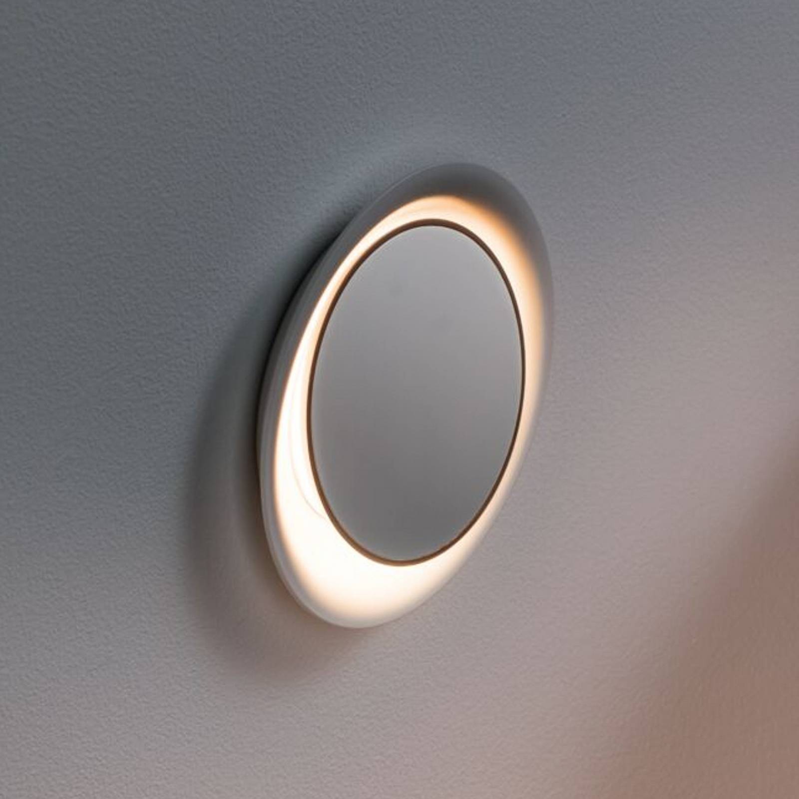 Applique encastrable LED Paulmann Neordic Decorativ, blanche, ronde