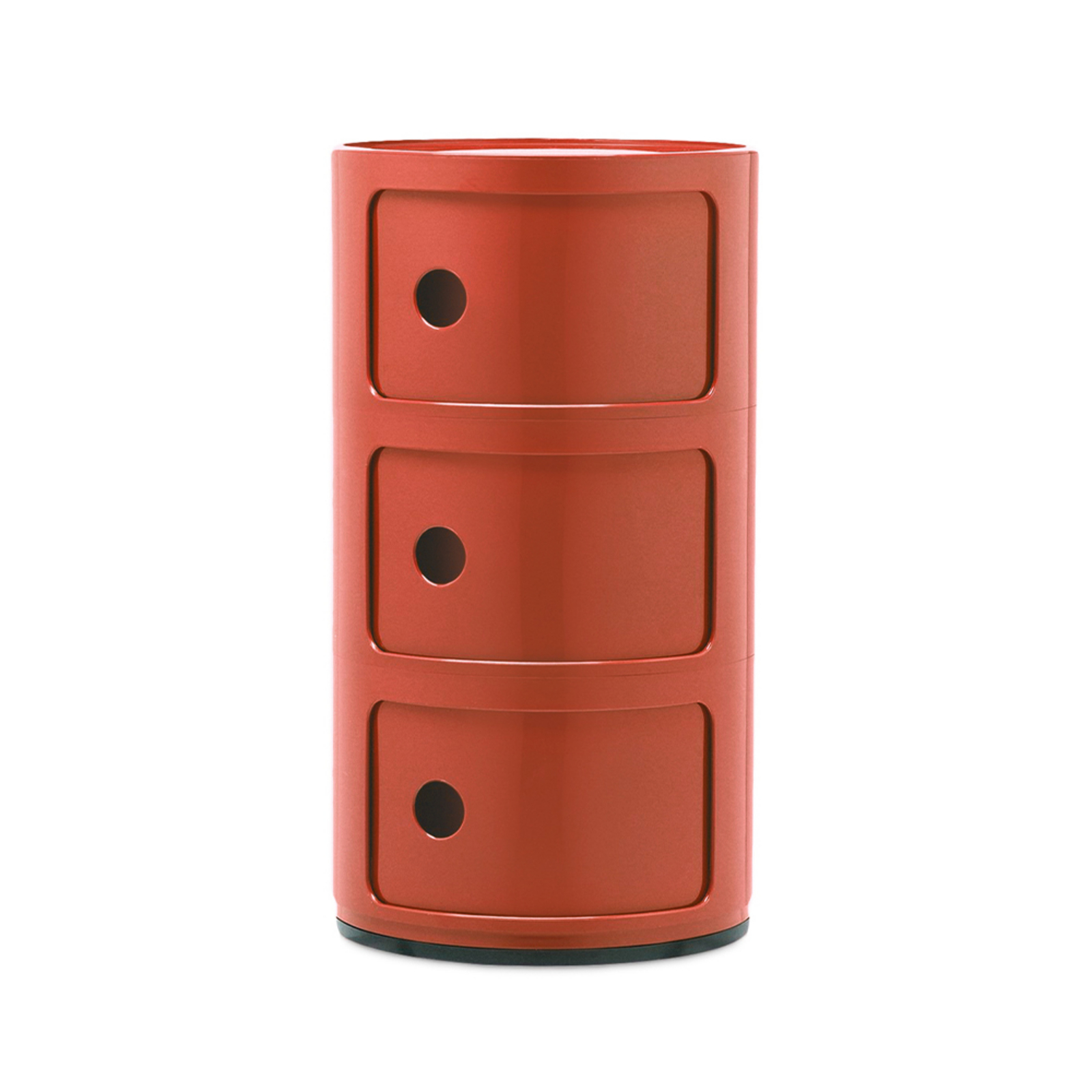 Componibili 3 Beistelltisch Orange - Kartell