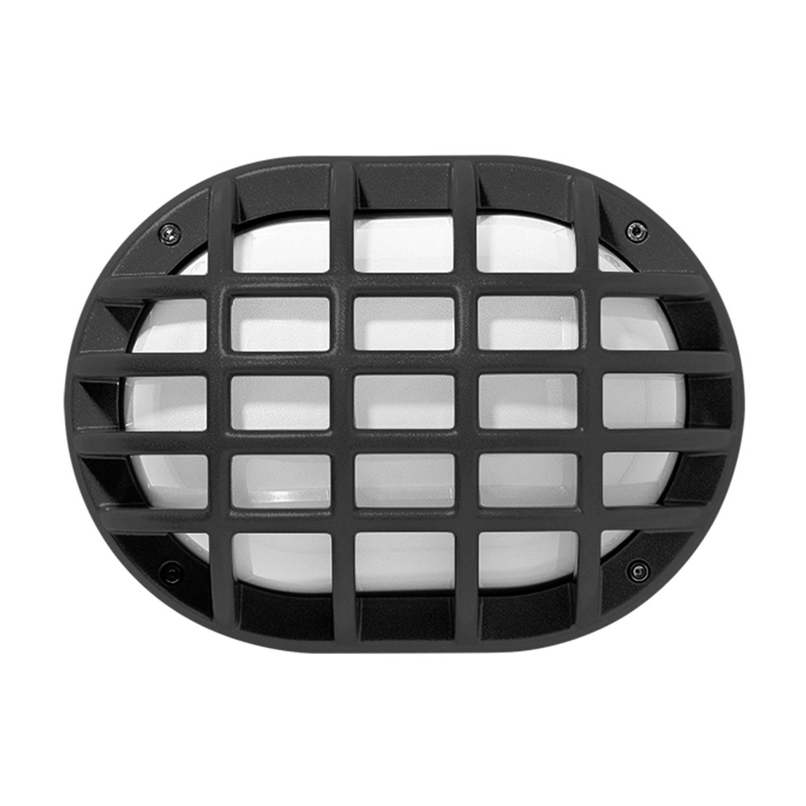 Performance in Lighting LED-Wandleuchte Eko+19 G metallic anthrazit 3000K